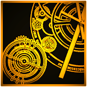 Hypno Clock Live Wallpaper