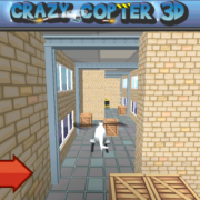 Paper Glider Crazy Copter 3D