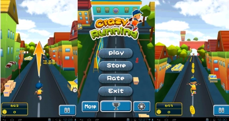 Crazy Running