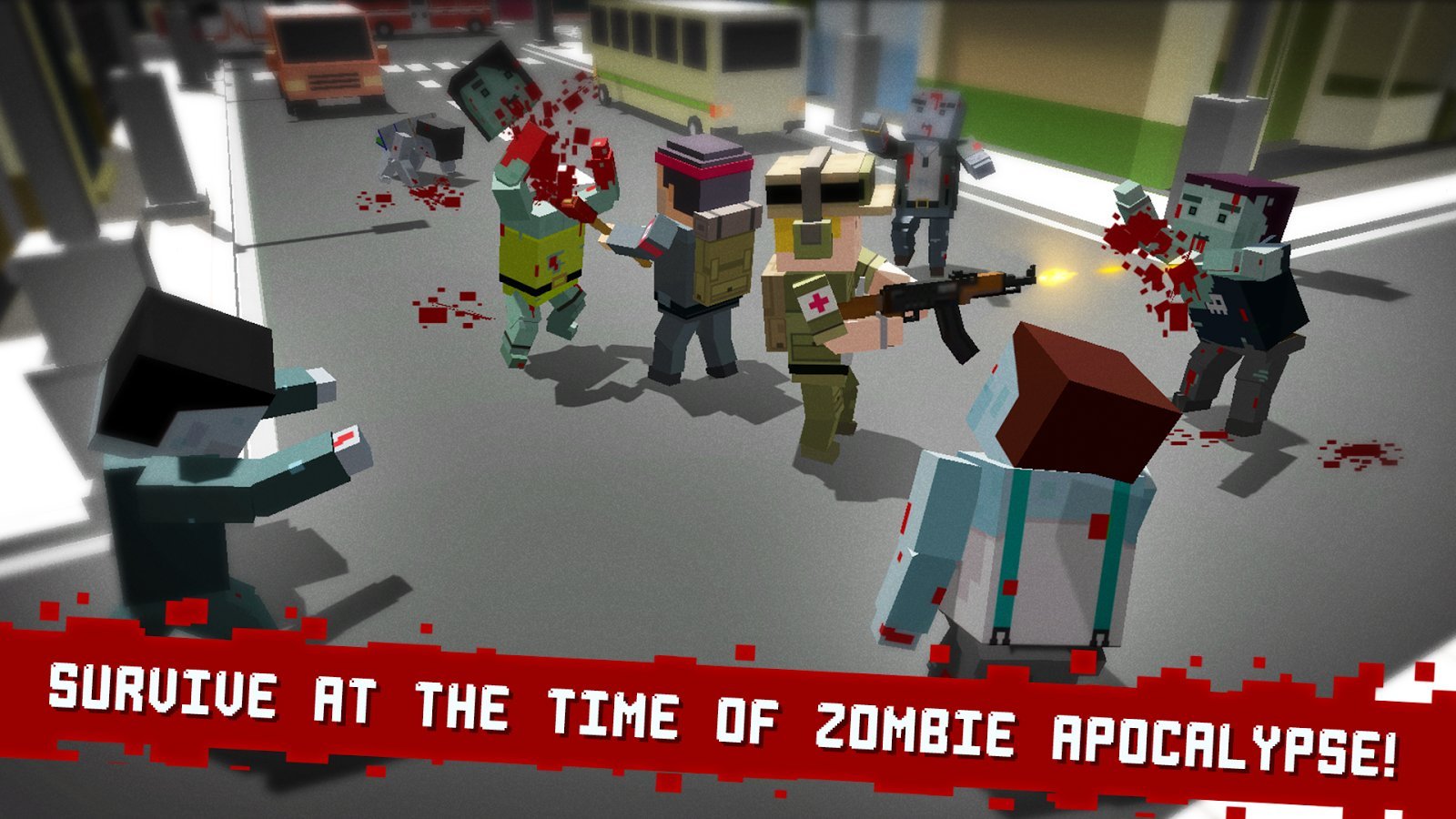 Игры про кубический зомби апокалипсис. Игра время зомби